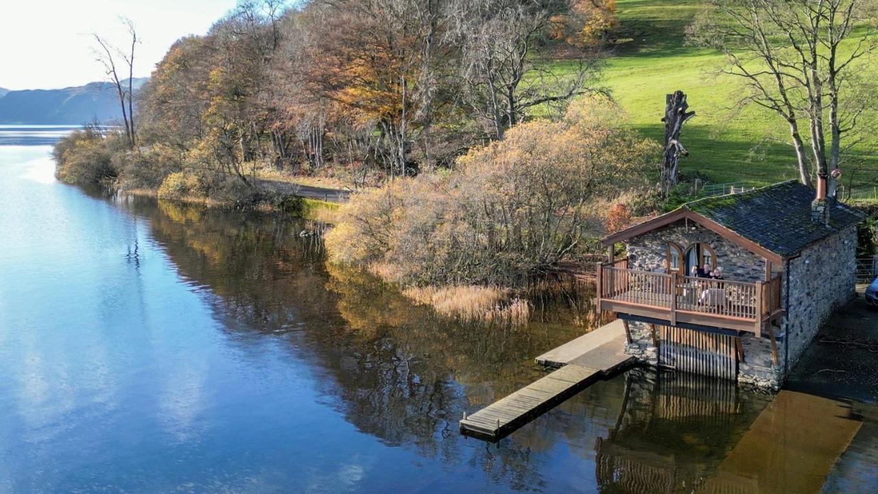 Duke Of Portland Boathouse On The Shore Of Lake Ullswater Ideal For A Romantic Break Pooley Bridge Extérieur photo